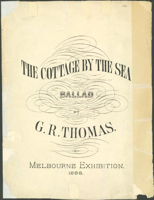 The cottage by the sea [music] : ballad / by G.R. Thomas