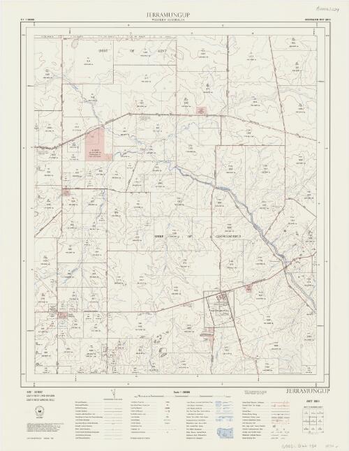 Western Australia R.F. 1:50 000. 2630-2, Jerramungup [cartographic material] / Prepared under the direction of the Surveyor General, Department of Lands and Surveys, Western Australia