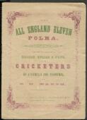 The all England eleven [music] : polka / composed and dedicated to Messrs. Spiers & Pond, and the cricketers of Australia and Tasmania by S.H. Marsh