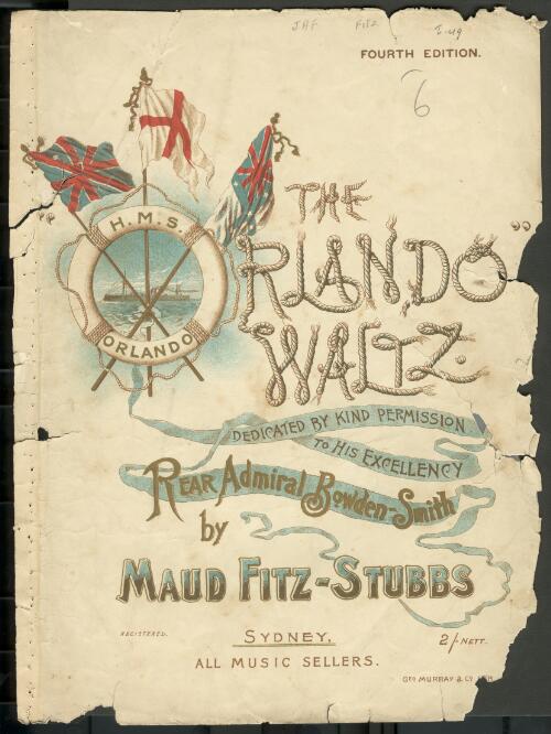 The Orlando waltz [music] / by Maud Fitz-Stubbs