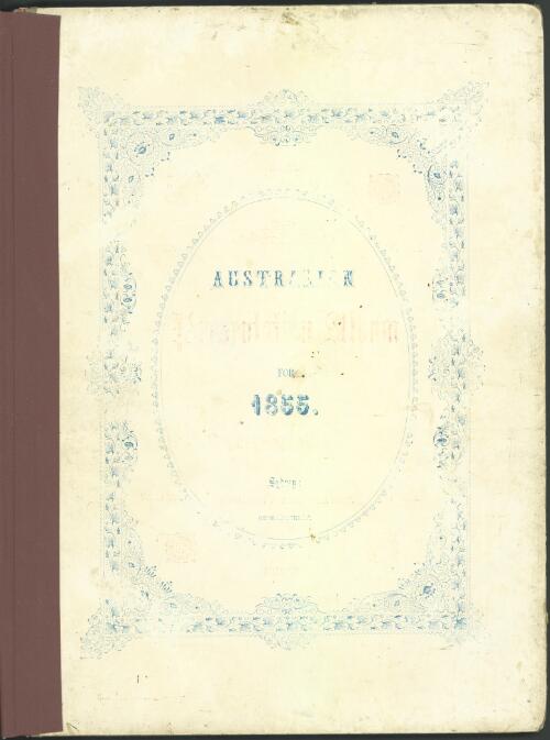 Australian presentation album for 1855 [music]