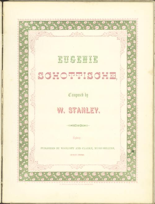 Eugenie schottische [music] / composed by W. Stanley