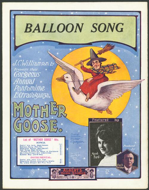 The balloon song [music] / words by G. Edith Evelyn and George Arthurs