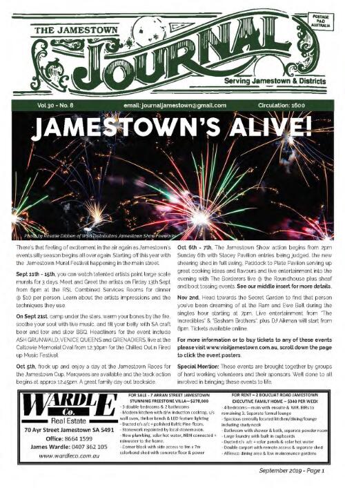 The Jamestown journal : serving Jamestown and districts