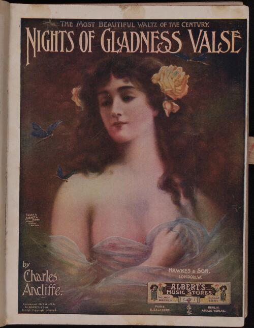 Nights of gladness valse [music] / by Charles Ancliffe