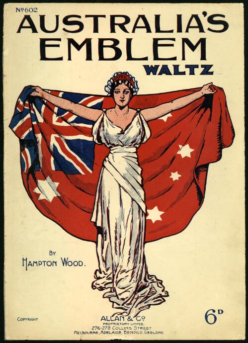 Australia's emblem [music] : waltz / by Hampton Wood