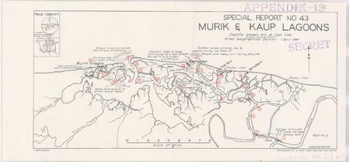 Murik & Kaup Lagoons (appendix 13)  / Allied Geographical Section ; reproduction 2/1 Aust. Army Topo. Svy Coy