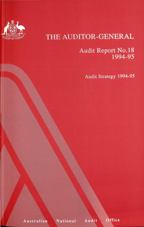 Audit strategy 1994-95 / Australian National Audit Office