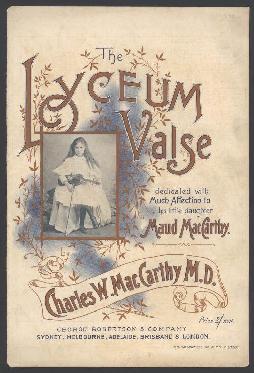 The Lyceum valse [music] / by Charles W. MacCarthy