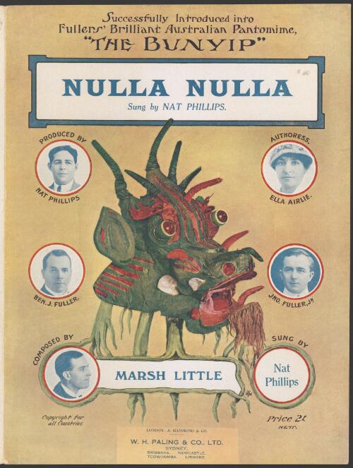 Nulla nulla [music] / words & music by Marsh Little