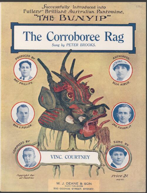 The corroboree rag [music] / words and music by Vince Courtney