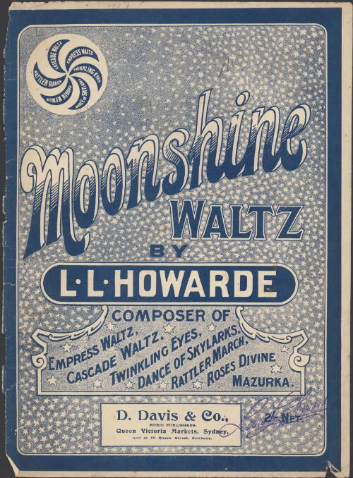 Moonshine [music] : waltz / by L.L. Howarde