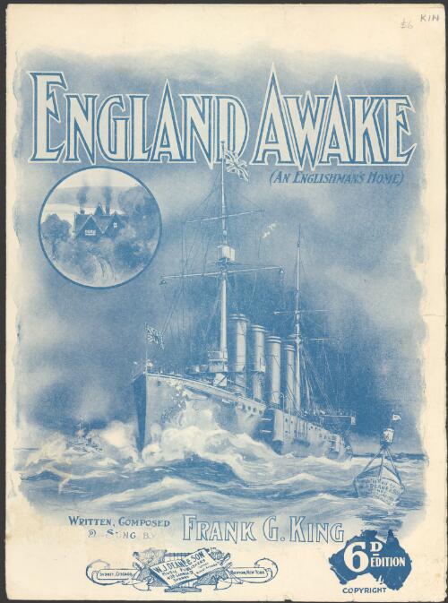 England, awake! [music] / words and music by Frank G. King