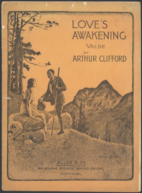 Love's awakening [music] : valse / by Arthur Clifford