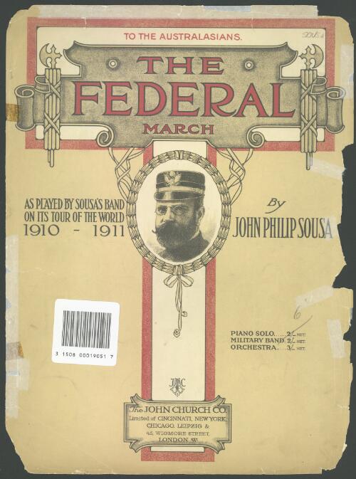 The federal march [music] / by John Philip Sousa