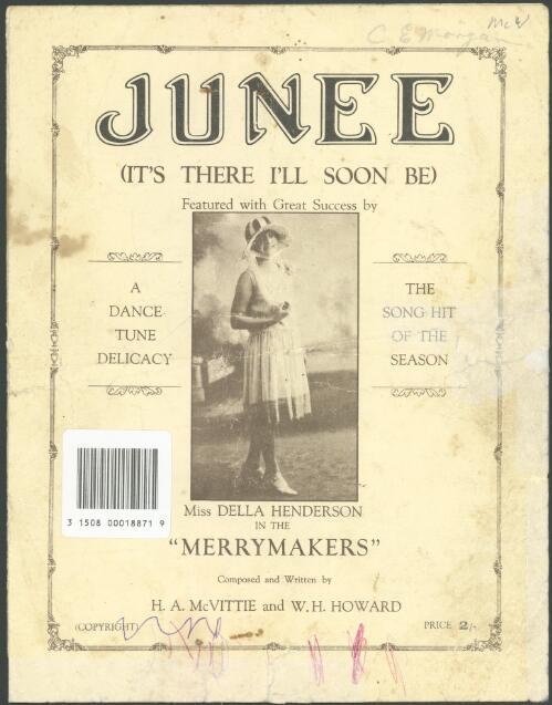 Junee (it's there I'll soon be) [music] / composed and written by H.A. McVittie and W.H. Howard