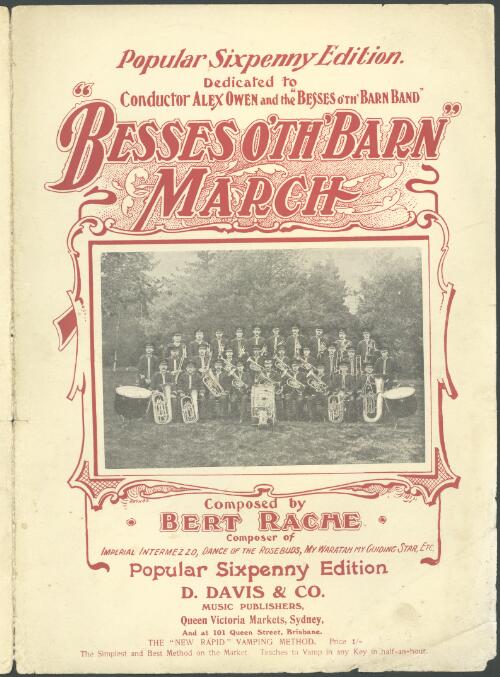 Besses o'th' Barn march [music] / composed by Bert Rache