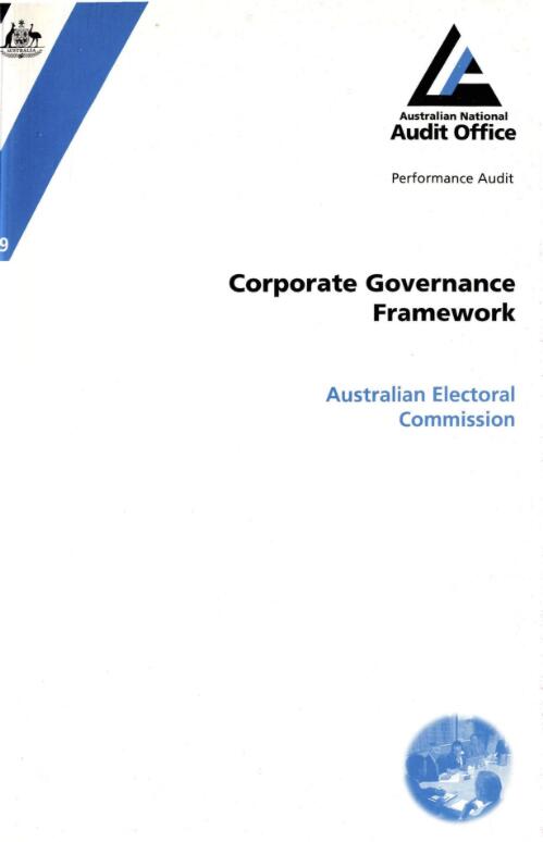 Corporate governance framework : Australian Electoral Commission