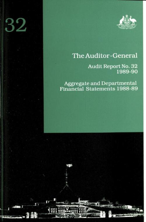 Aggregate and departmental financial statements 1988-89 / Auditor-General
