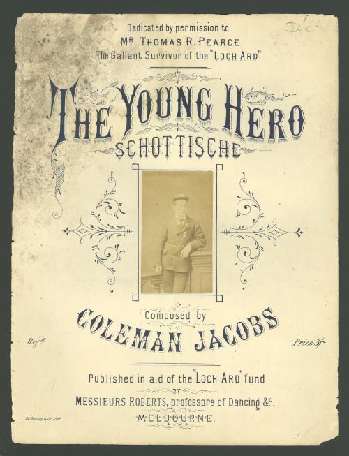 The young hero schottische [music] / composed by Coleman Jacobs
