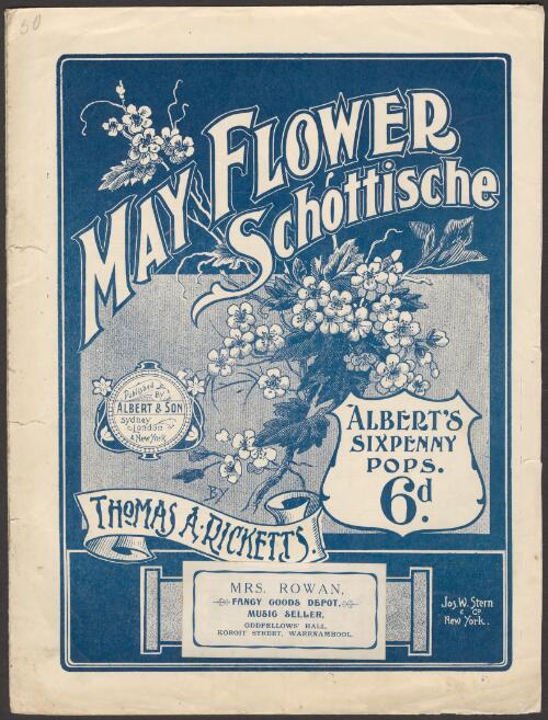 May flower schottische [music] / by Thomas A. Ricketts