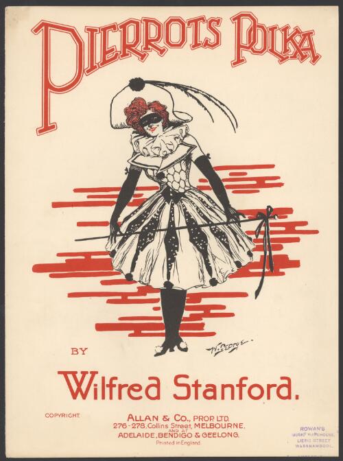 Pierrots polka [music] / by Wilfred Stanford