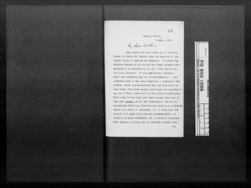 Foreign Office, Private Offices: Various Ministers' and Officials' Papers, 1886-1951 [microform]/ as filmed by the AJCP