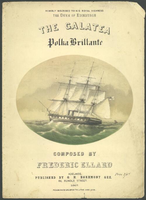The Galatea [music] : polka brillante / composed by Frederic Ellard