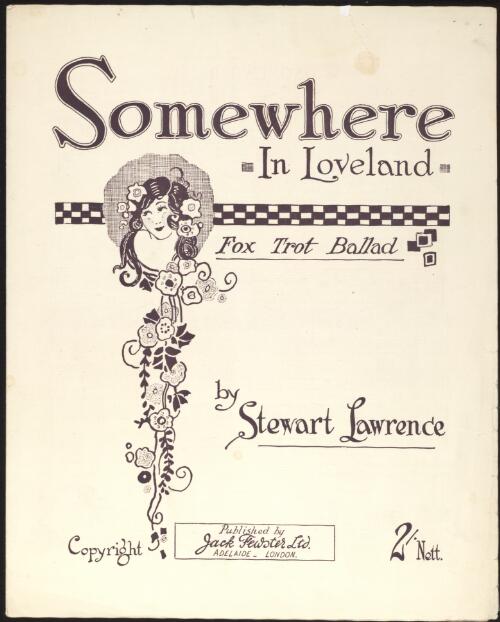 Somewhere in Loveland [music] : fox trot ballad / by Stewart Lawrence