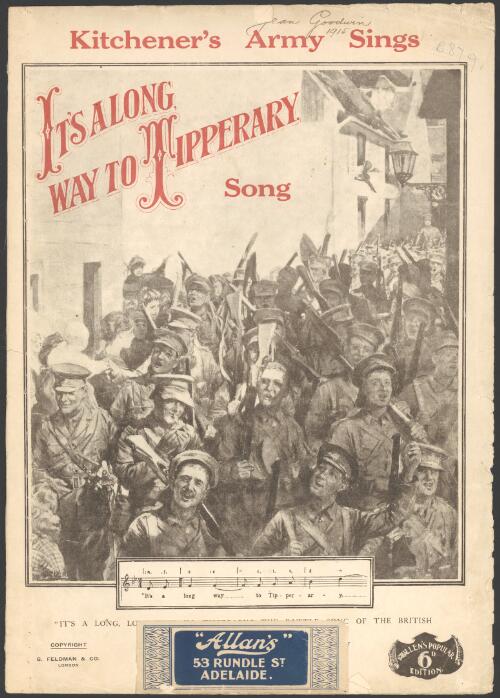 It's a long, long way to Tipperary [music] / written & composed by Jack Judge & Harry Williams