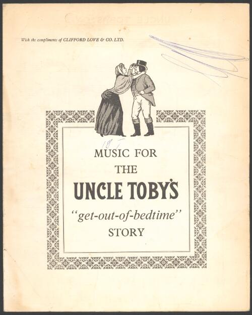 Music for the Uncle Toby's "get-out-of-bedtime" story [music]