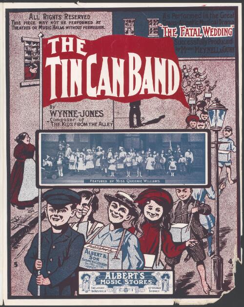The tin can band [music] / by Wynne Jones