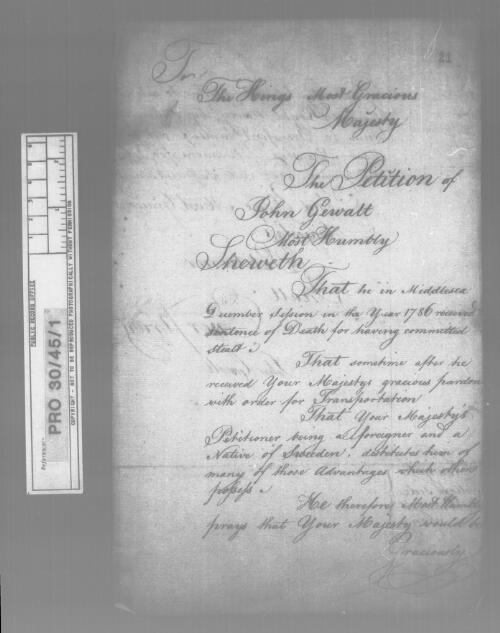 Papers of Joseph Hatton, 1779-1854 [microform]/ as filmed by the AJCP