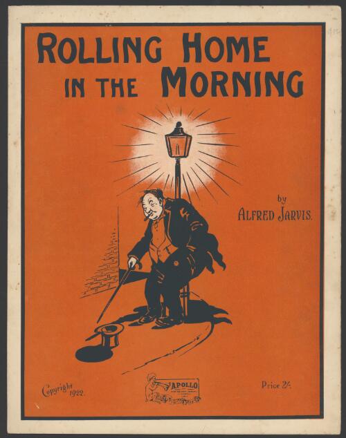 Rolling home in the morning [music] drinking song / by Alfred Jarvis