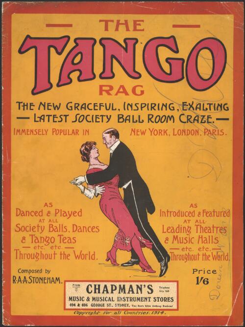 The tango rag [music] / composed by R.A.A. Stoneham