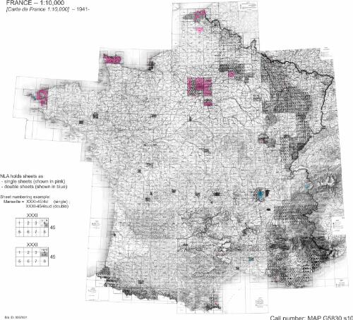 [Carte de France, 1:10,000] / Institut géographique national