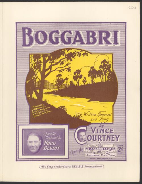 Boggabri [music] / written, composed and sung by Vince Courtney