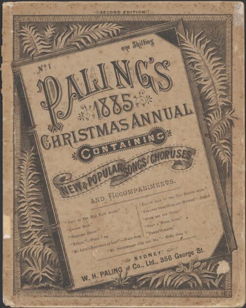Paling's ... Christmas annual [music] : containing new & popular songs with choruses