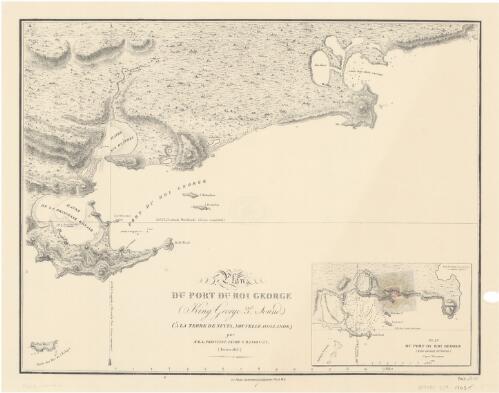 Plan du Port du Roi George (King Gorge 3rd Sound), (a la Terre de Nuyts, Nouvelle Hollande) [cartographic material] / par MM.L. Freycinet ... [et al.]