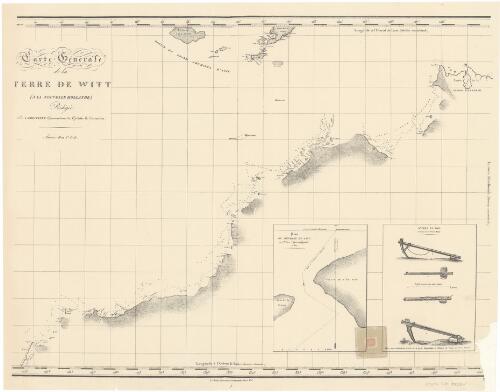Carte generale de la Terre de Witt (a la Nouvelle Hollande) [cartographic material] / redigee par L. Freycinet