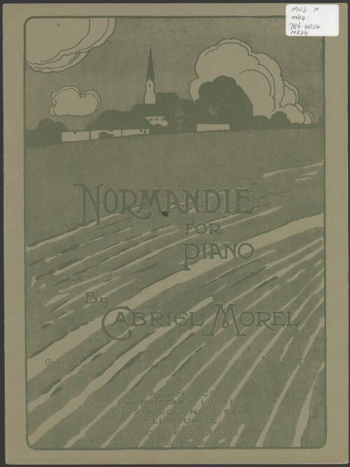 Normandie [music] / Gabriel Morel