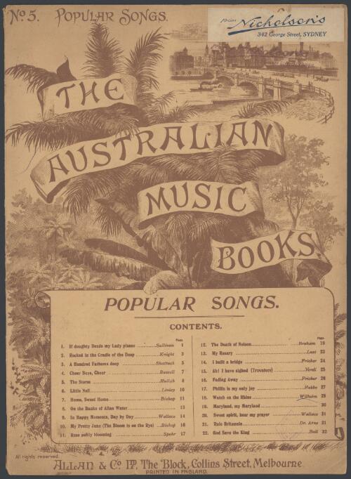 The Australian music books [music]