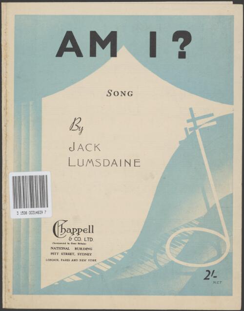Am I? [music] : song / by Jack Lumsdaine