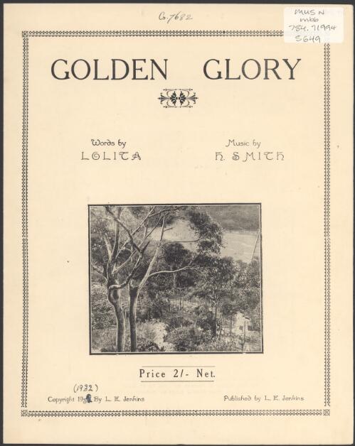 Golden glory [music] / words by Lolita ; music by H. Smith