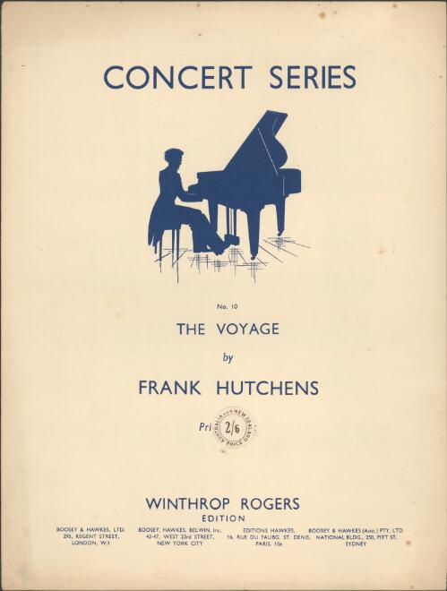 The voyage [music] / by Frank Hutchens