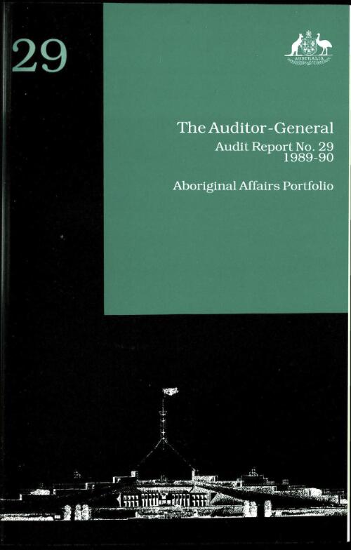 Aboriginal affairs portfolio / the Auditor-General