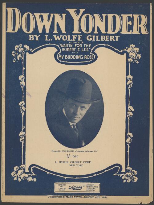 Down yonder [music] / by L. Wolfe Gilbert