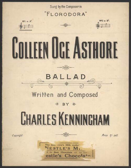 Colleen Oge asthore [music] : ballad / written and composed by Charles Kenningham