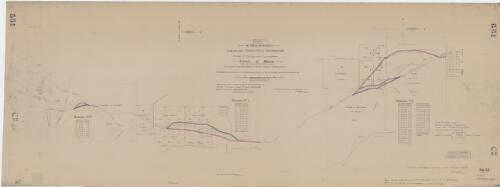 Plan of three deviations in the road from Collector to Queanbeyan, Parishes of Pialligo and Goorooyarroo,   County of Murray [cartographic material] : to be opened under the provisions of the Act of Council 4, William IV, No. 11 : the deviations are coloured red, and to be opened in lieu of those parts of the road previously confirmed which are coloured blue / transmitted to the Surveyor General ... 4th September [1880] ... Robert Deighton, Licensed Surveyor