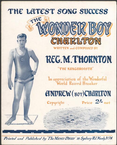 The wonder boy Charlton [music] / written and composed by Reg M. Thornton
